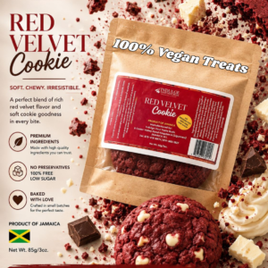 Red Velvet Cookies with White Chocolate Chips