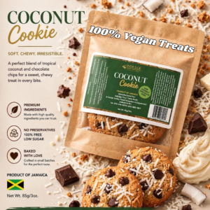 Coconut Cookies with White Chocolate Chips