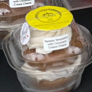 Banana Temptation with Cinnamon Buttercream Frosting